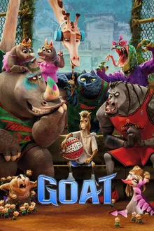 Poster artwork for the animated family film GOAT